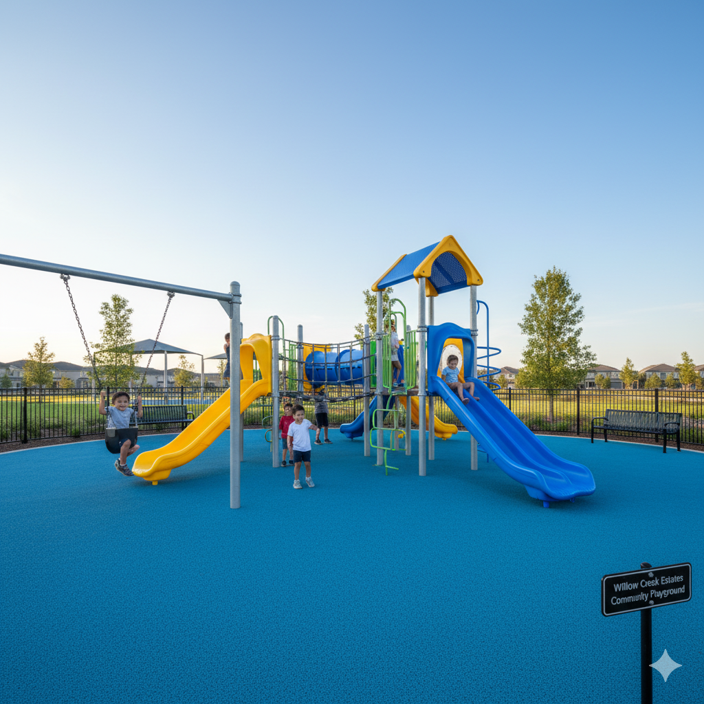 Pagtatayo Ng Bagong Childrens' Playground